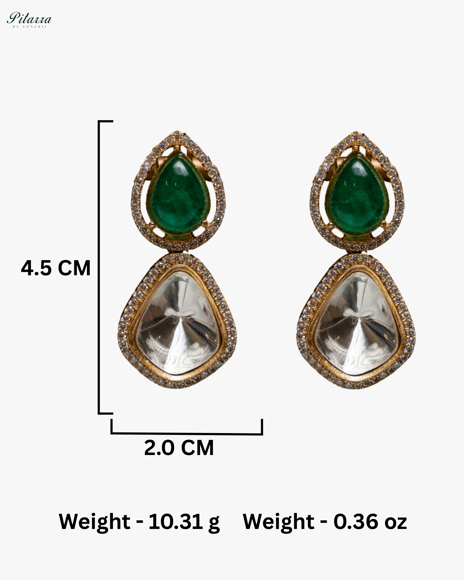 Antique Finish Golden Leaf Stone Kundan Set