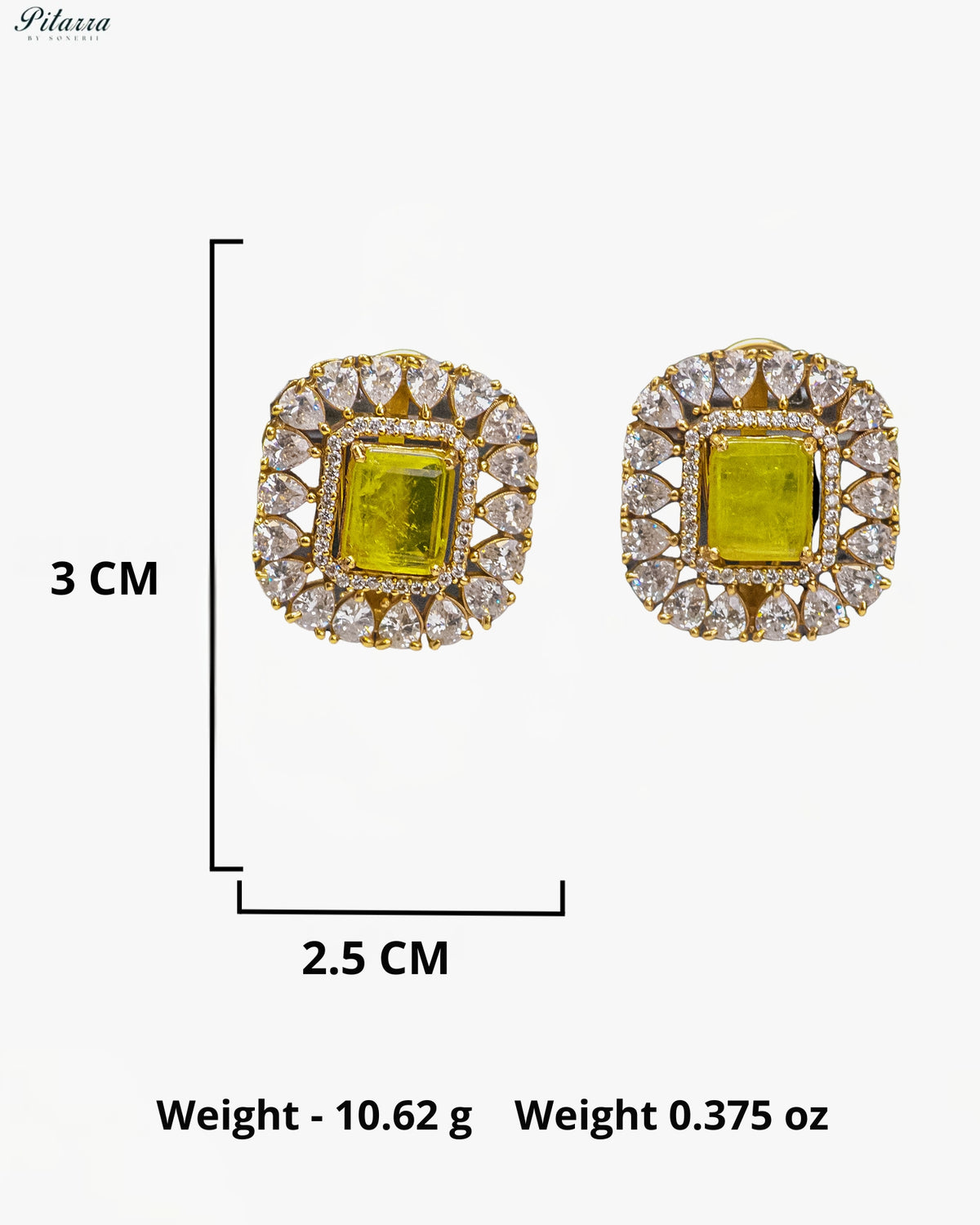 Lime Green Stone Kundan Choker Set