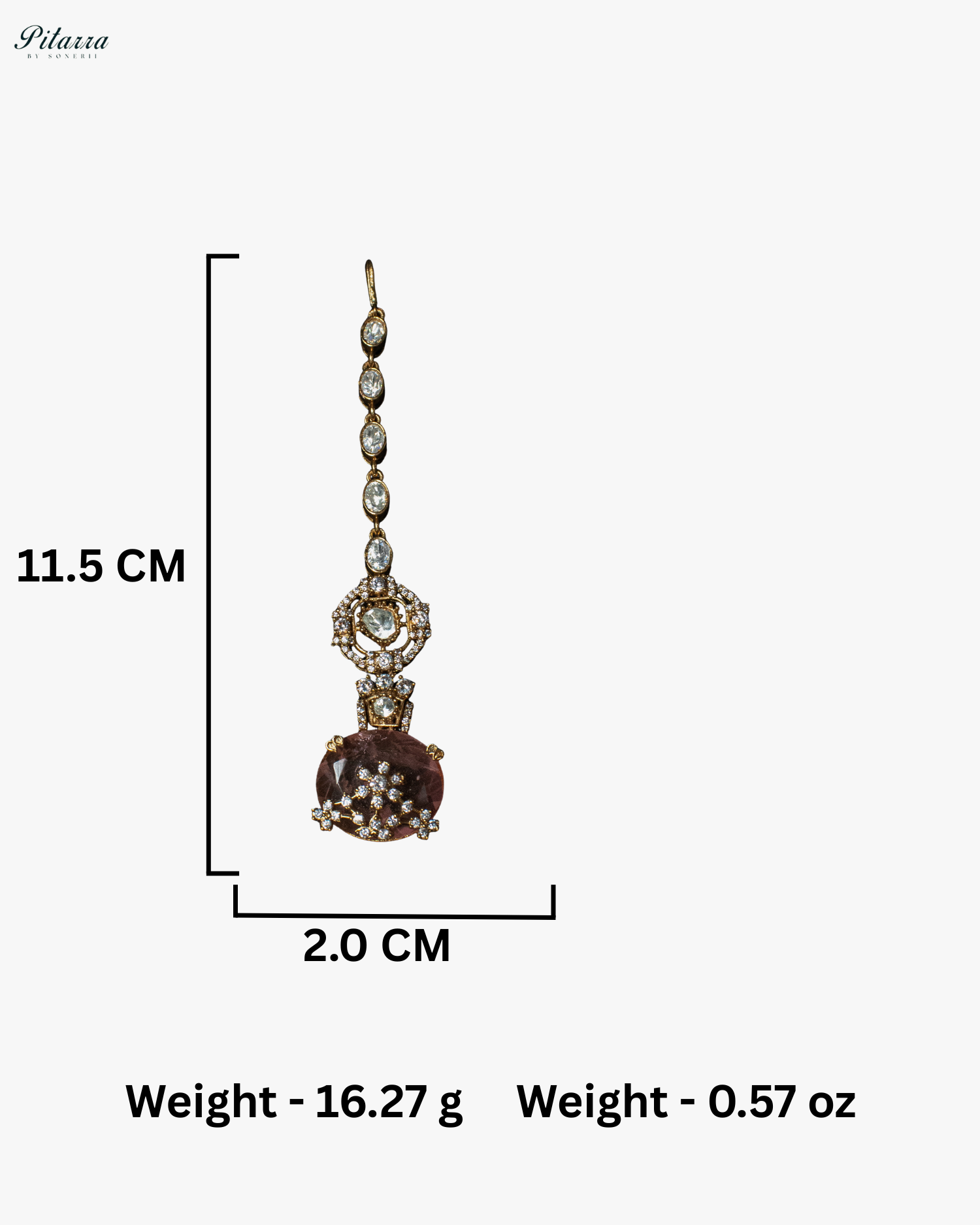 Multicolor Big Stone Victorian Polki Kundan Necklace Set