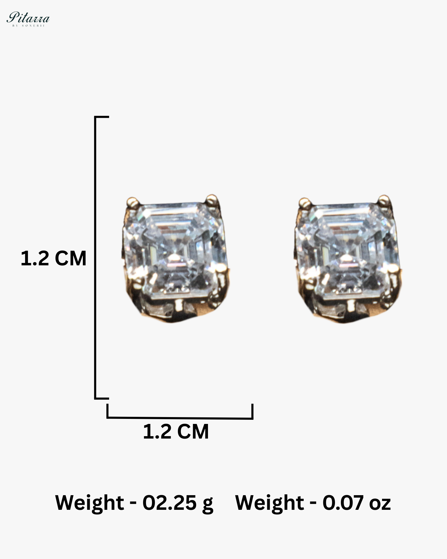 Small White Crystal Cubic Zircone Choker Set