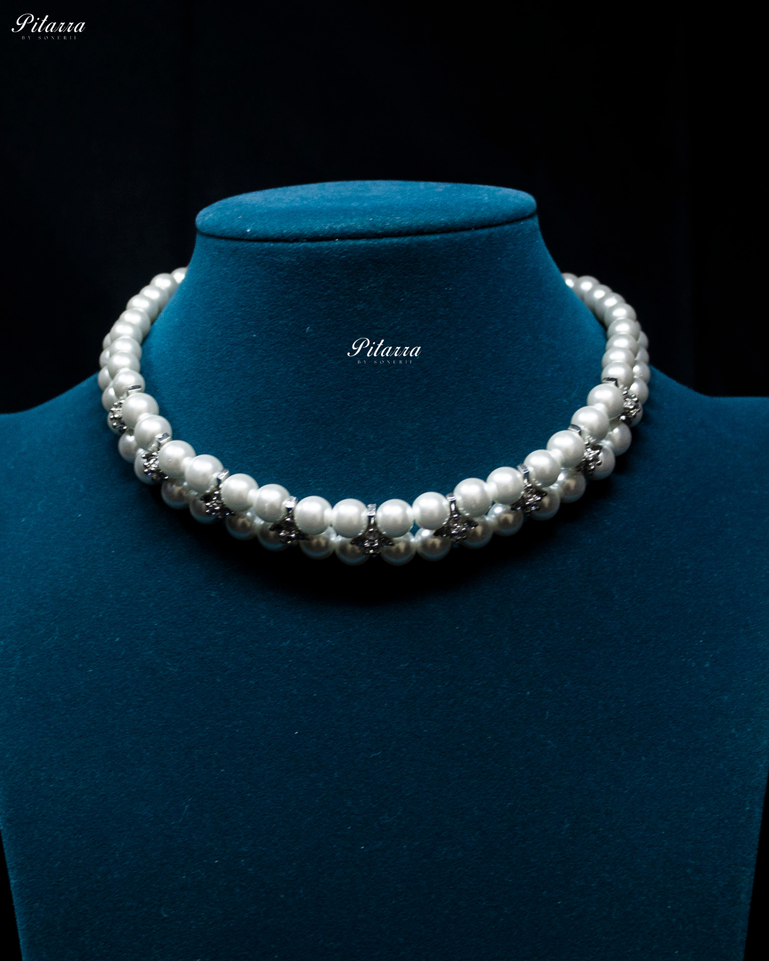 Double Layer Cultured Pearl Necklace Set