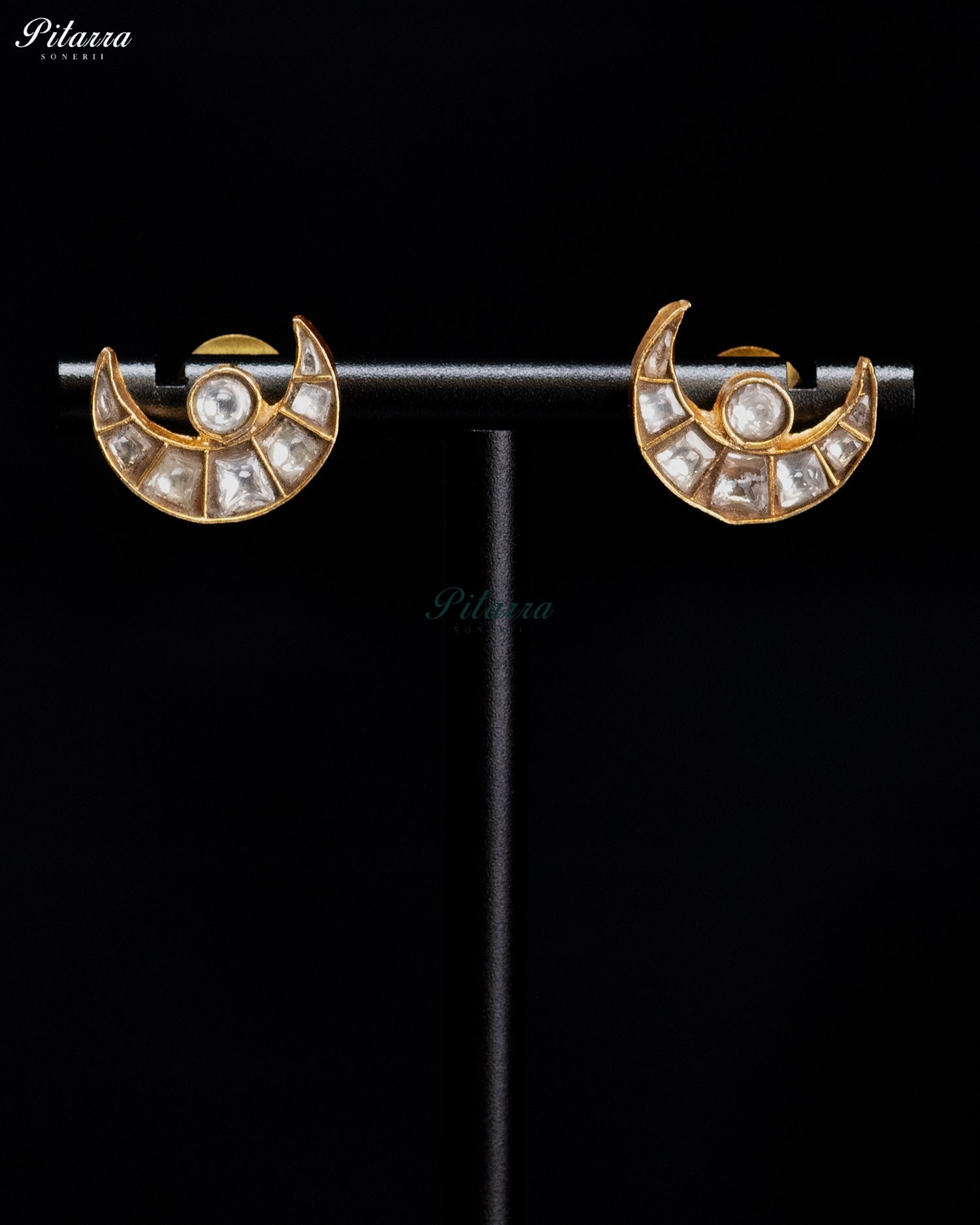 Elegant Moonstone Kundan Necklace Set