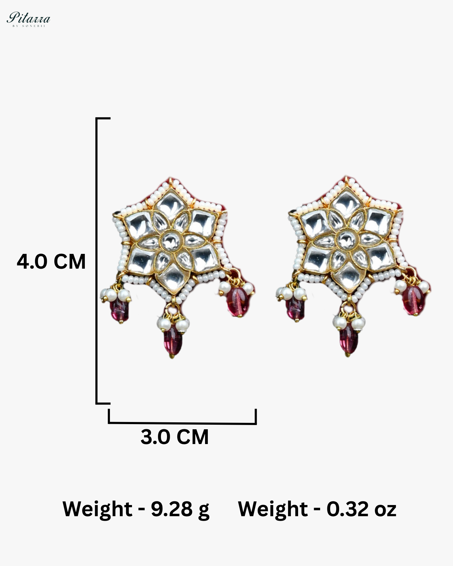 Green Moon Pachi Pink Kundan Choker Set