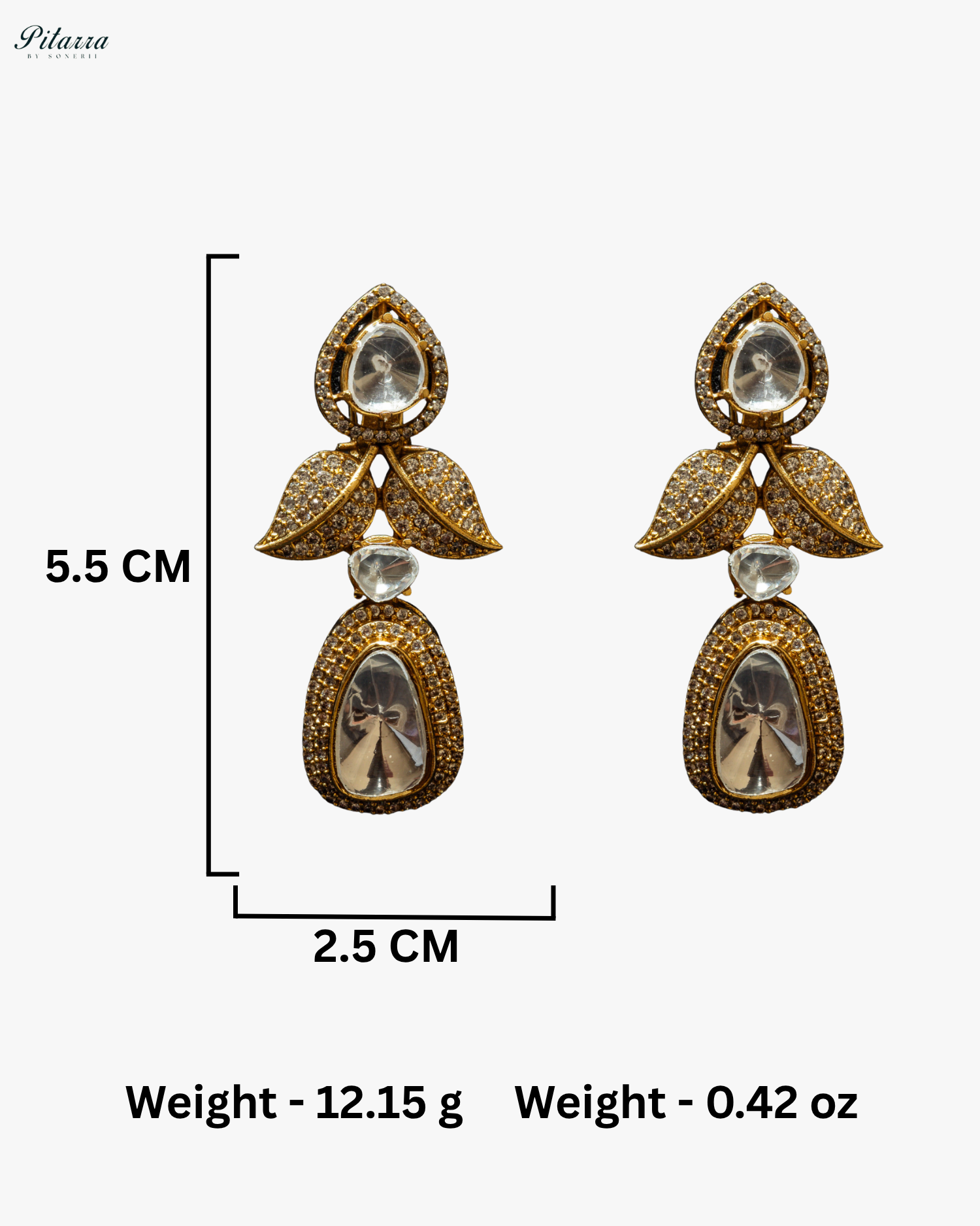 Blue Stone Victorian Kundan Necklace Set