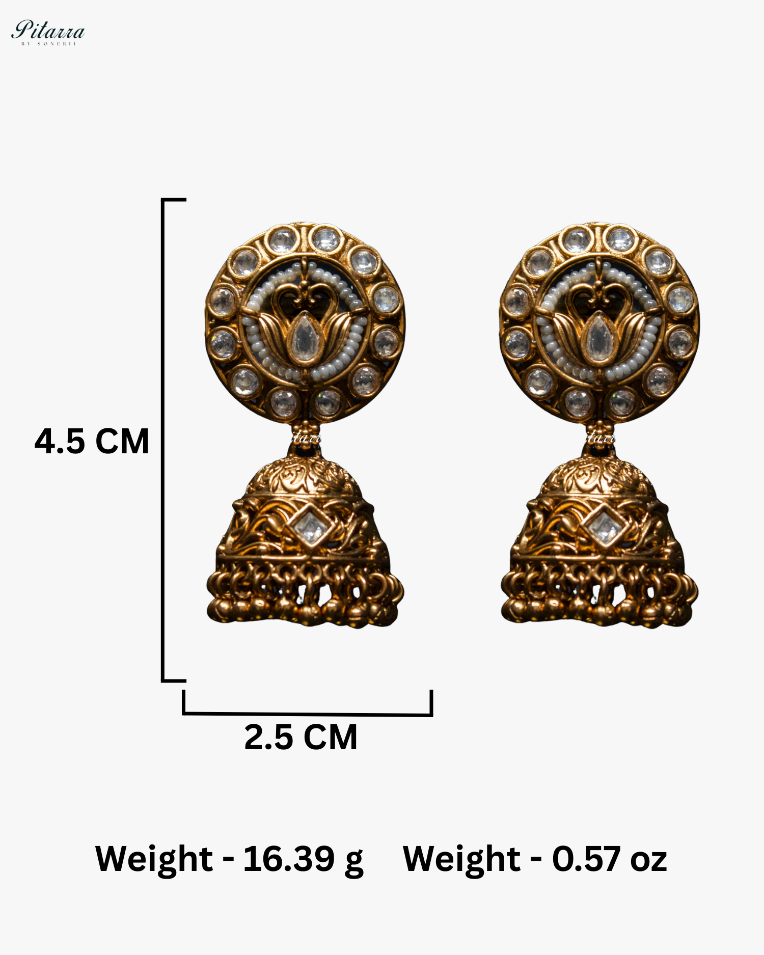 Antique Gold Plated Apsara Kundan Choker Set