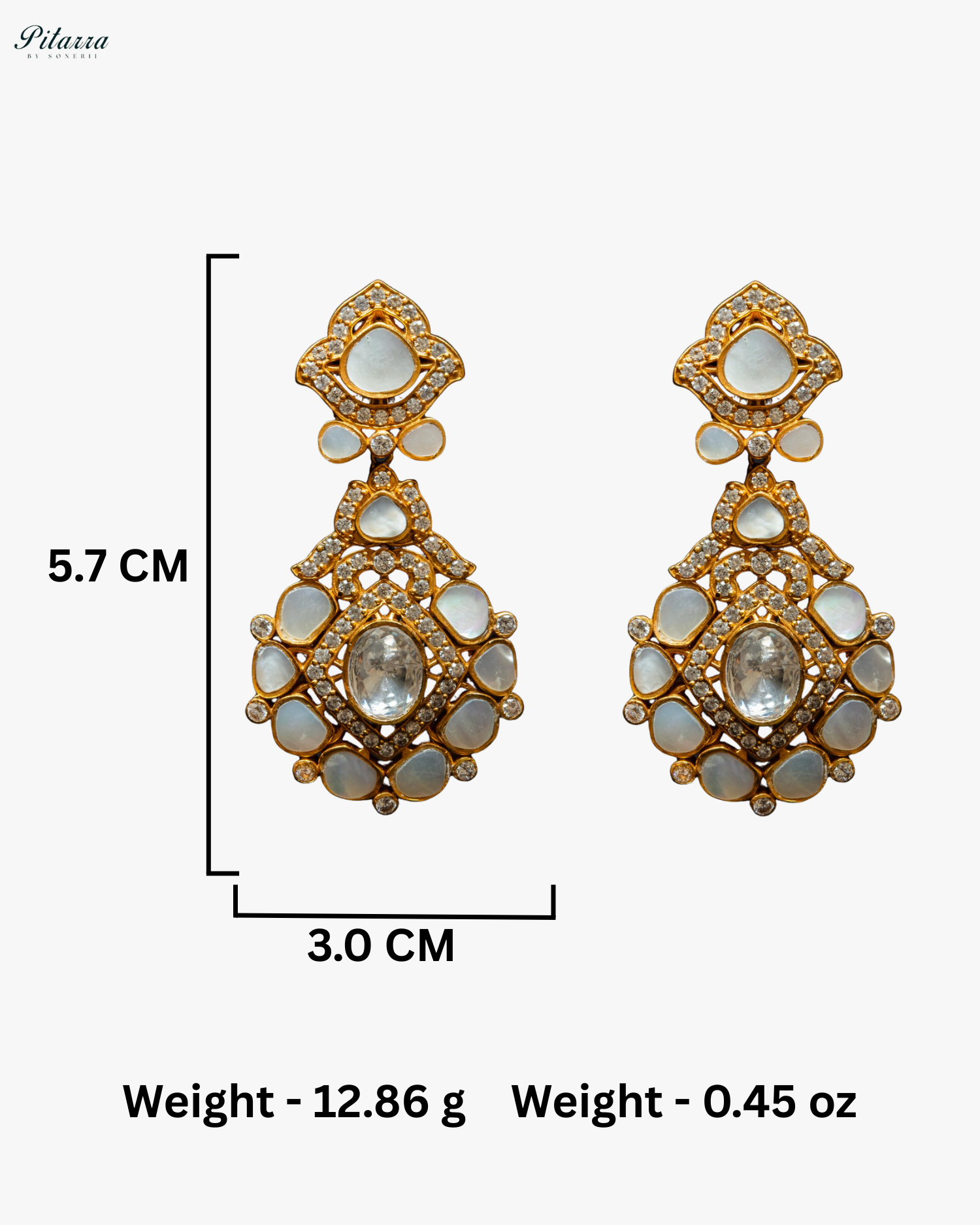 Golden Luxury Meenakari Kundan Necklace Set