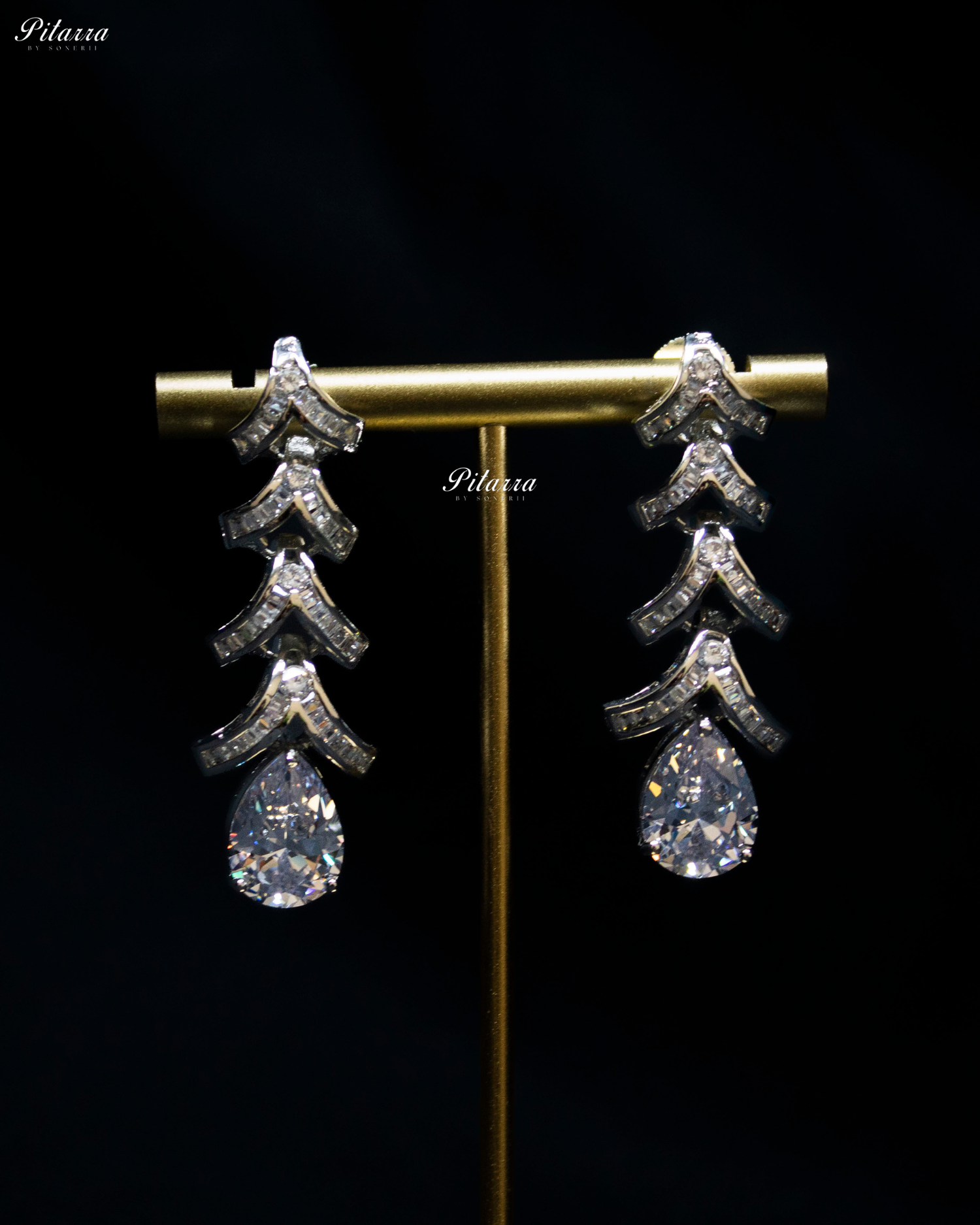 Five Layer Pearls Crystal Necklace Set
