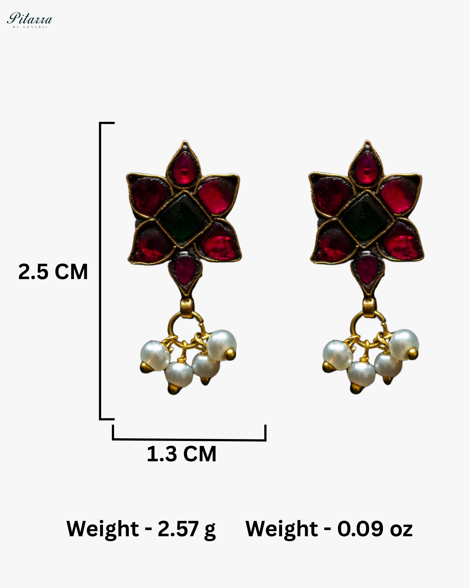 Pink Flower Dull Victorian Plating Kundan Choker Set