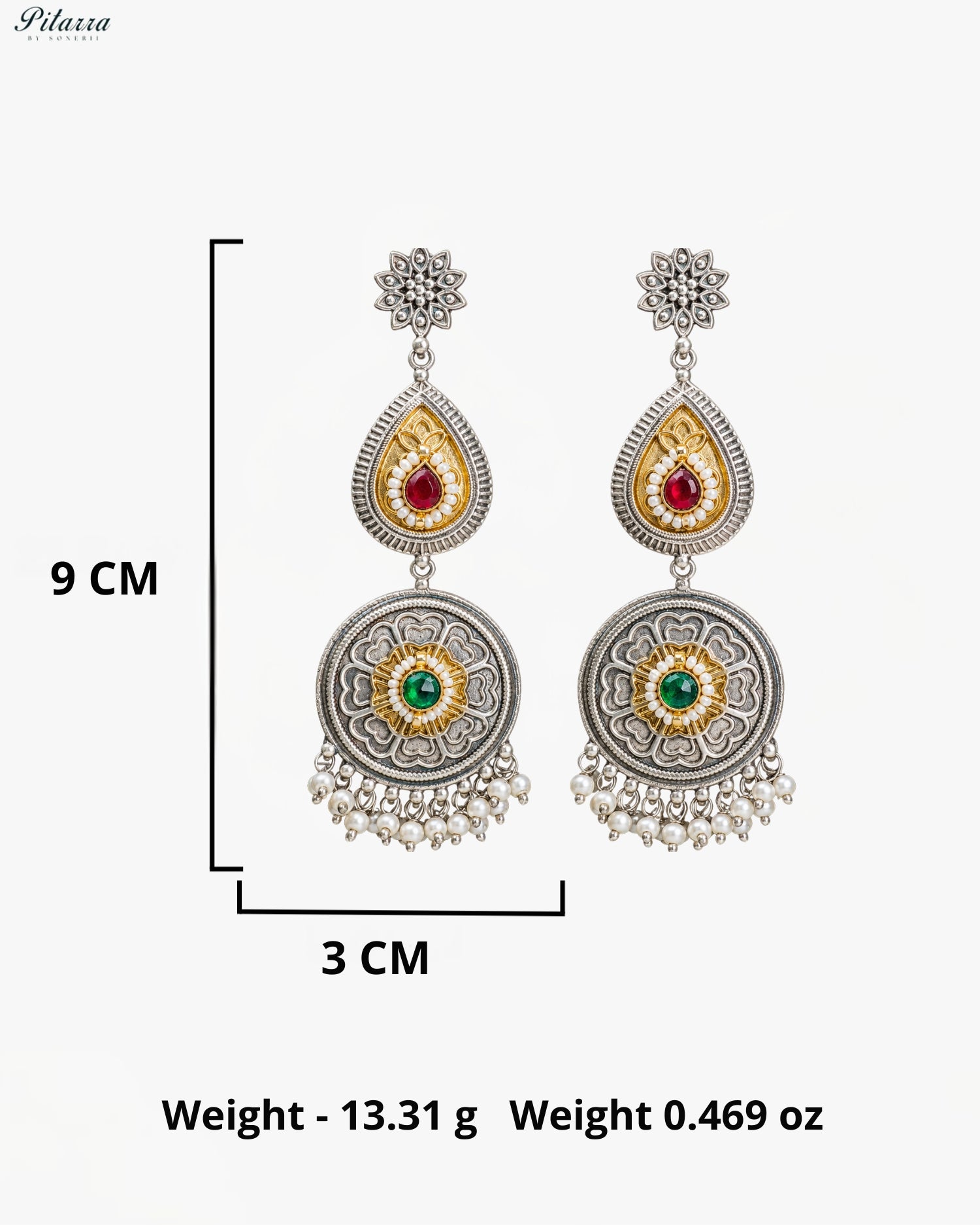 Royal Heritage Silver Look Alike Necklace Set