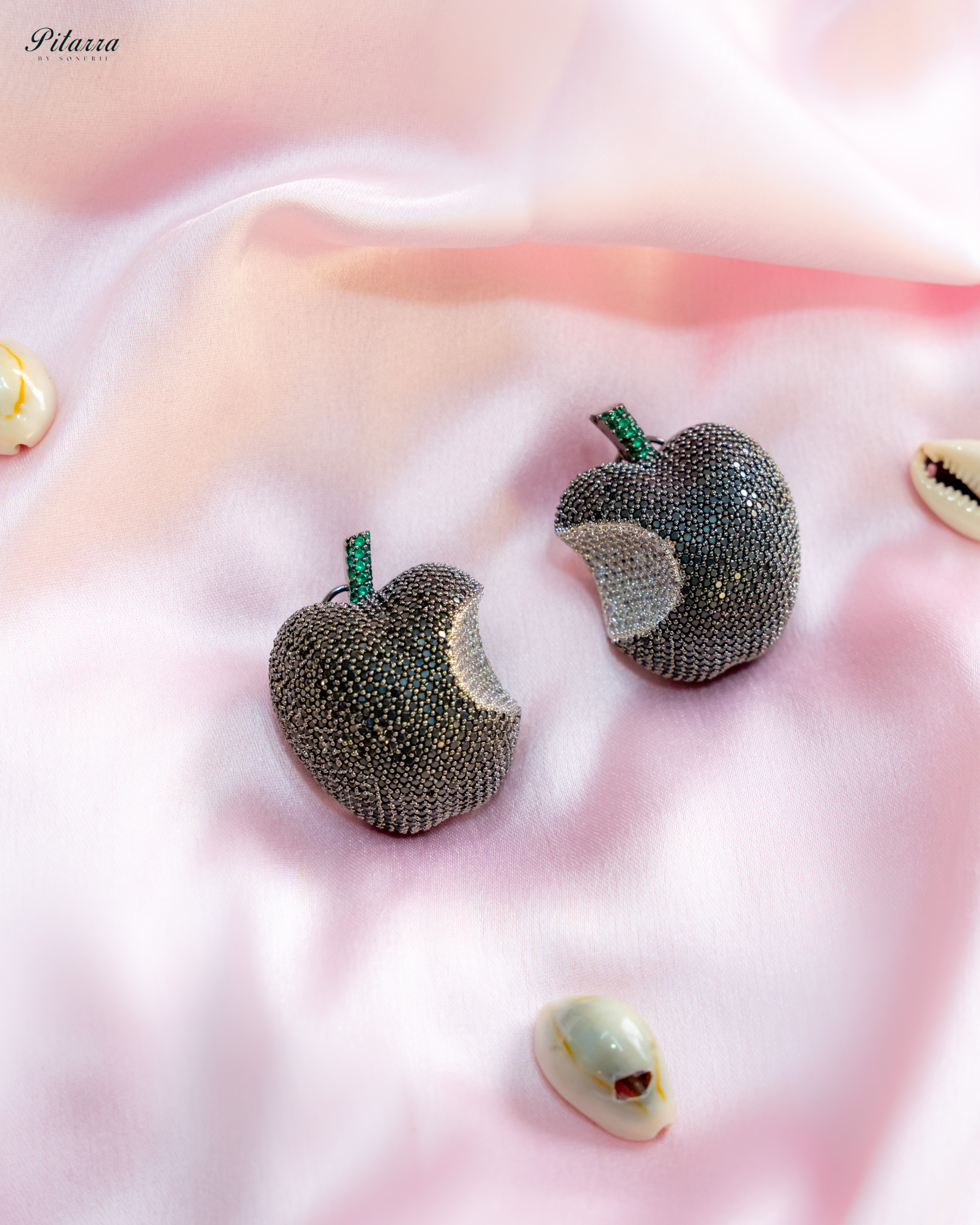 Grey Victorian Polish Earrings_Main Image