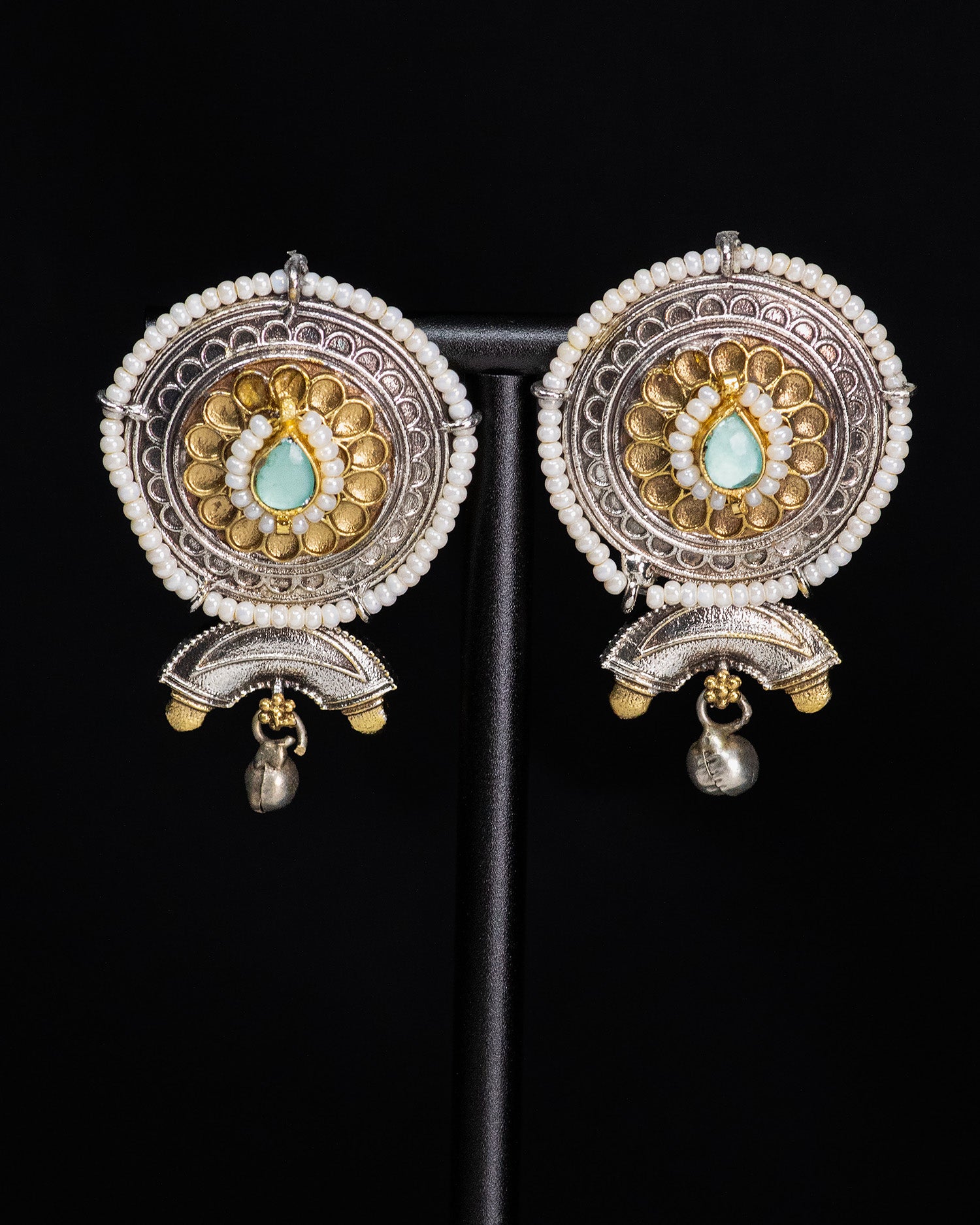 Royal Heritage Silver Look Alike Statement Necklace Set