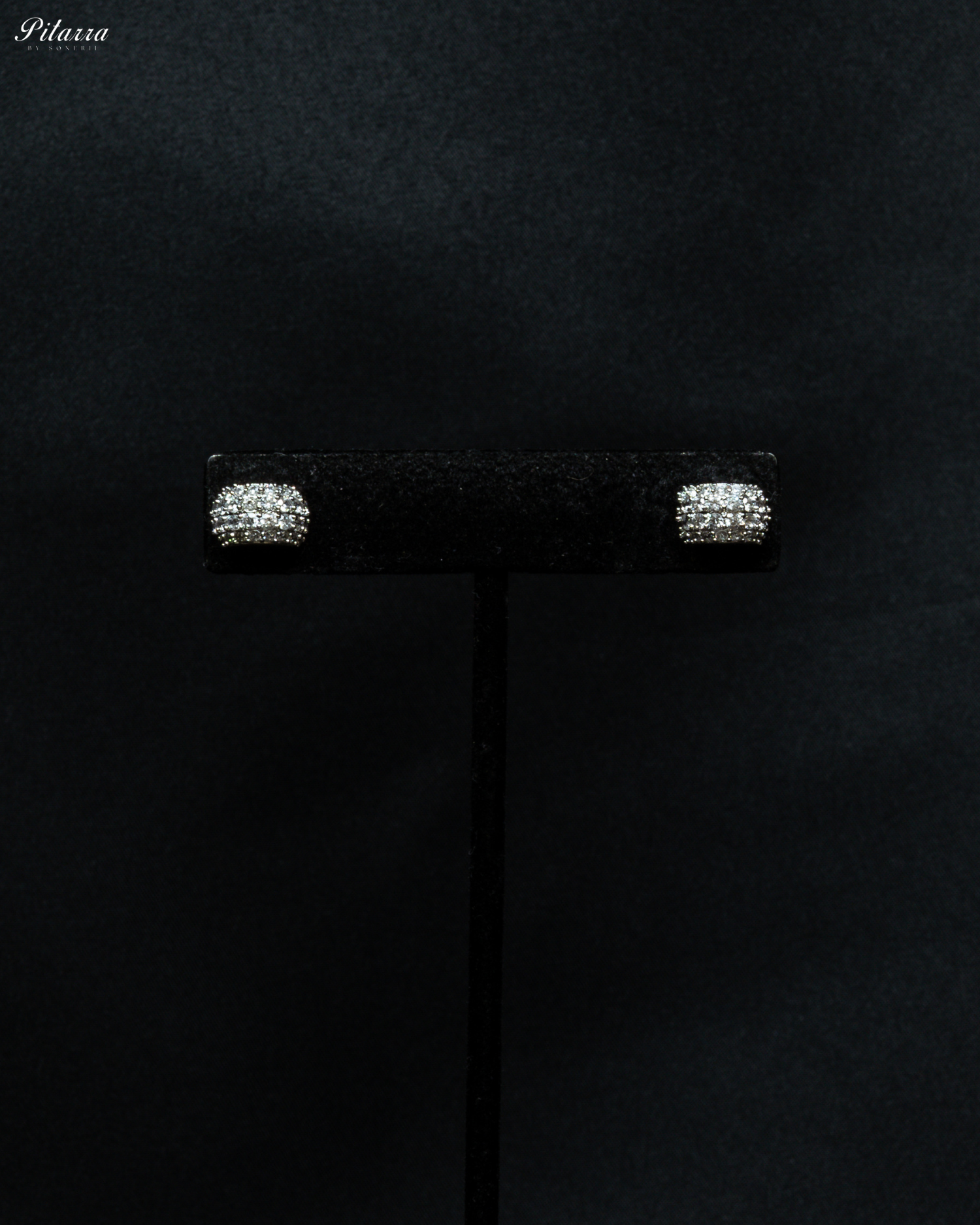 Silver Bead While Pearl Zircon Necklace_Earrings
