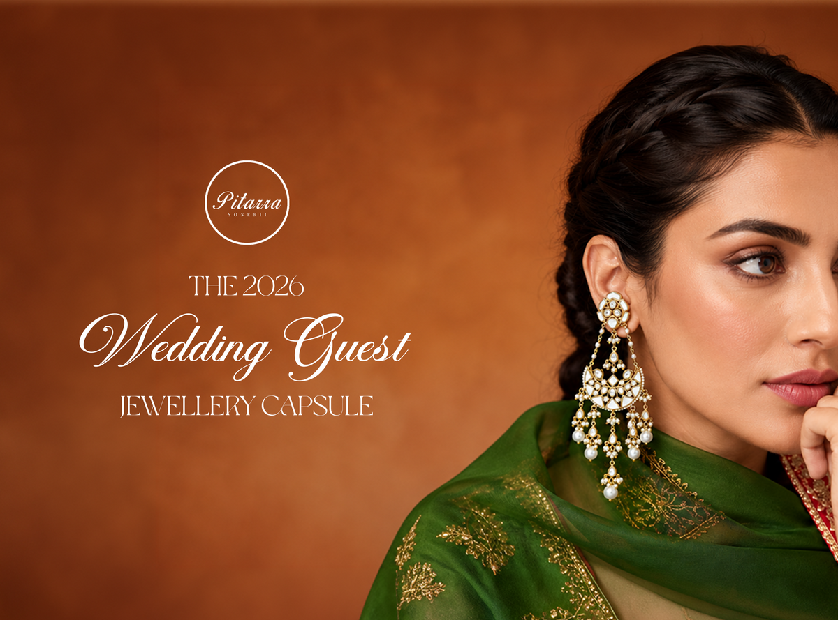 Wedding Guest Jewelry: Sangeet, Mehndi & Reception Looks - PitarrabySonerii Banner