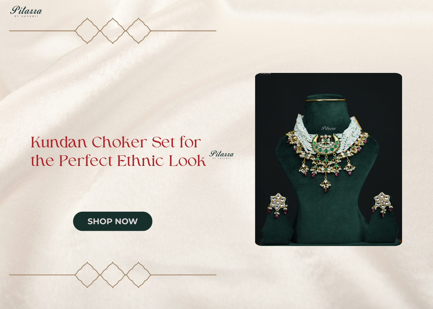 Kundan Choker Set for the Perfect Ethnic Look