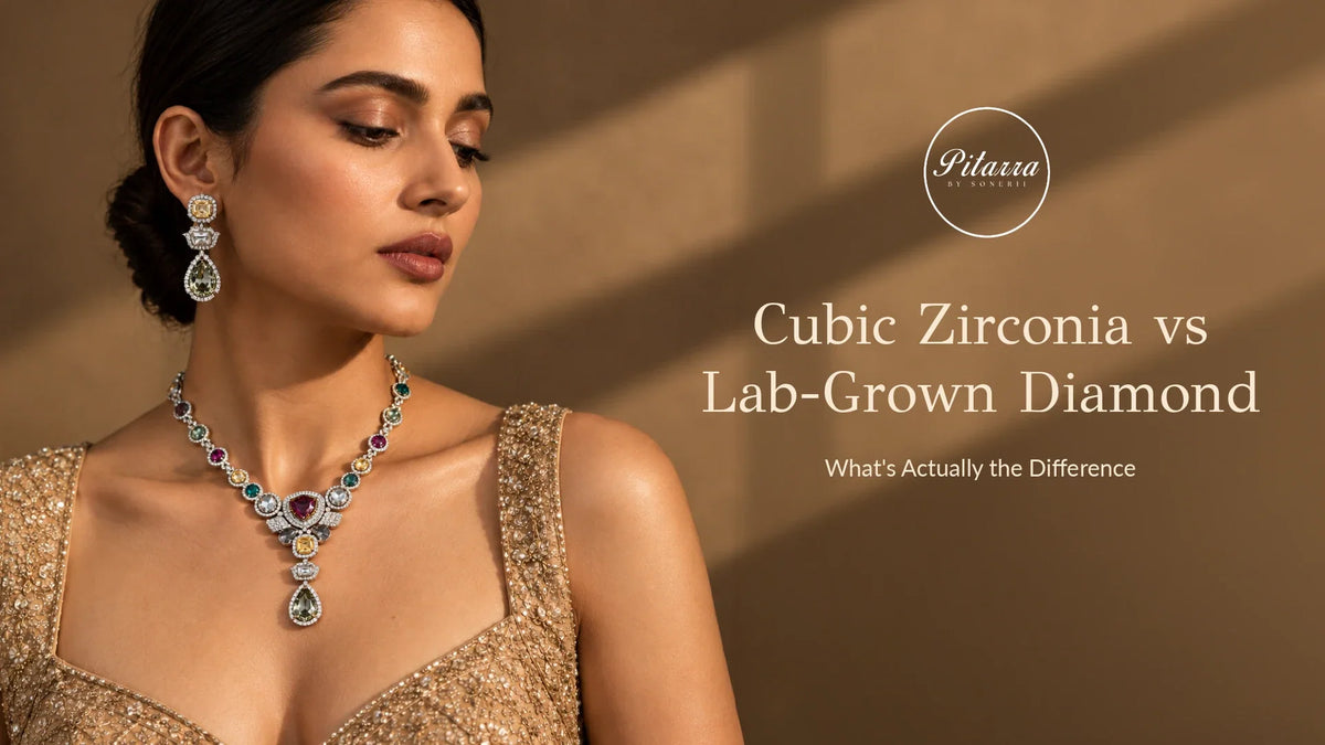 Cubic Zirconia vs Lab-Grown Diamond: What's Actually the Difference