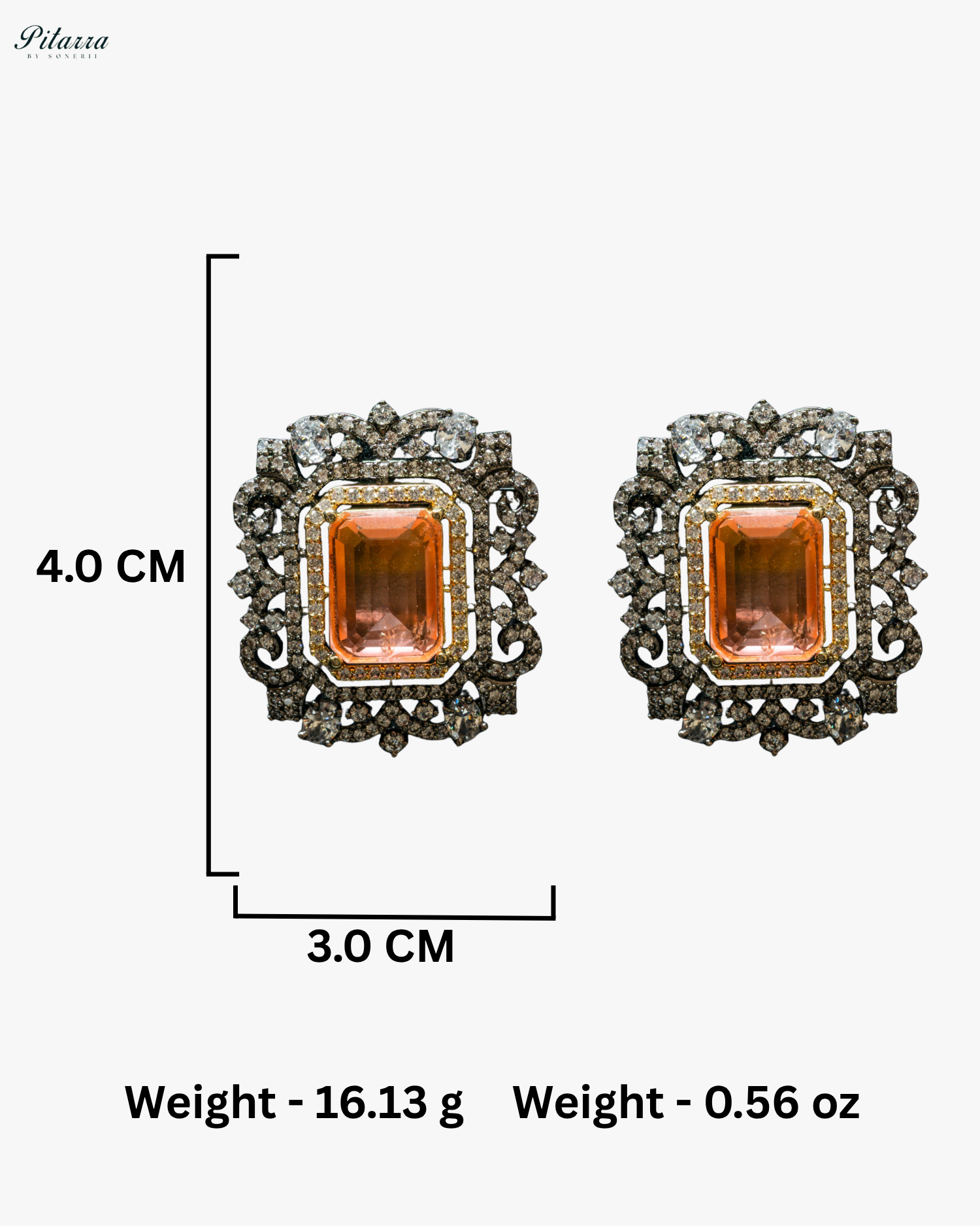 Peach Stone Doublet Pearl Choker Set