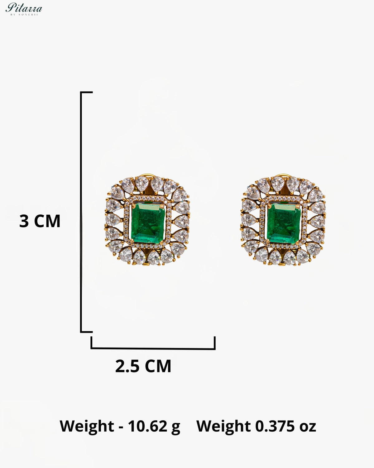 Emerald Green Stone Kundan Choker Set