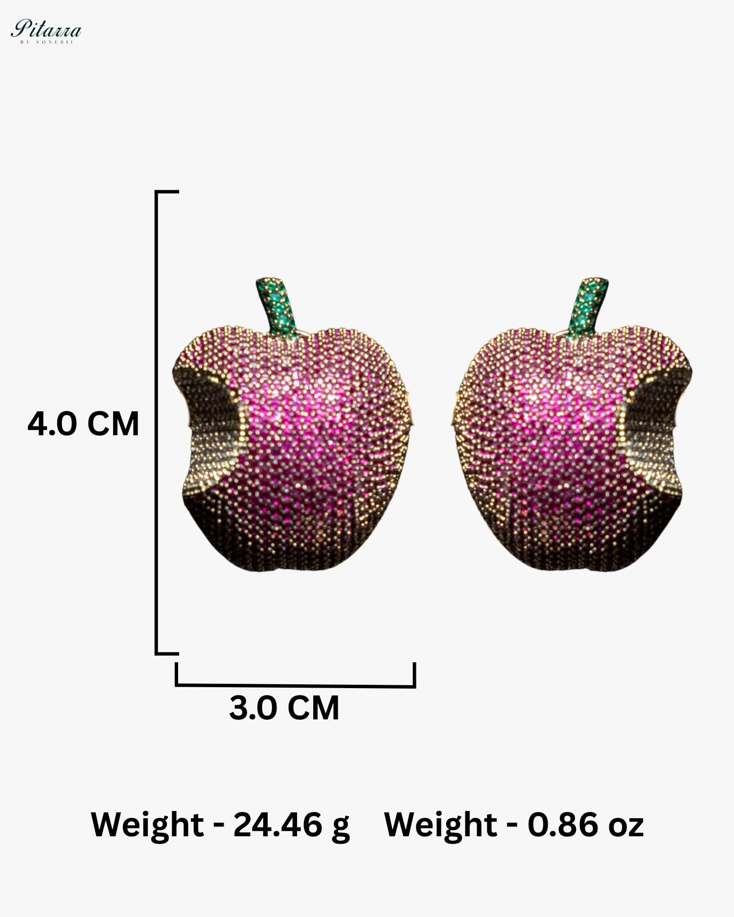 Pink Victorian Polish Earrings