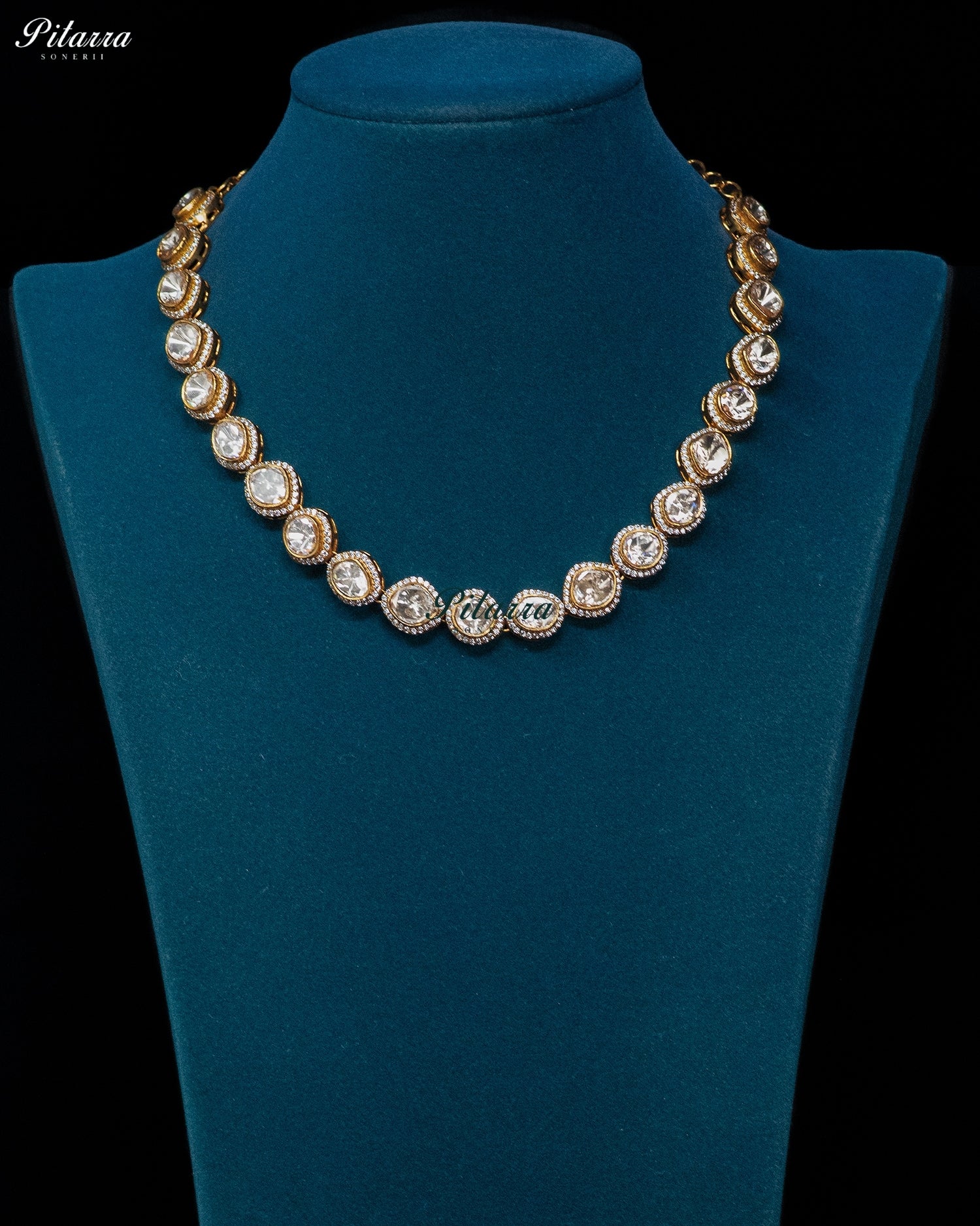 Classic Kundan Pearl Necklace Set
