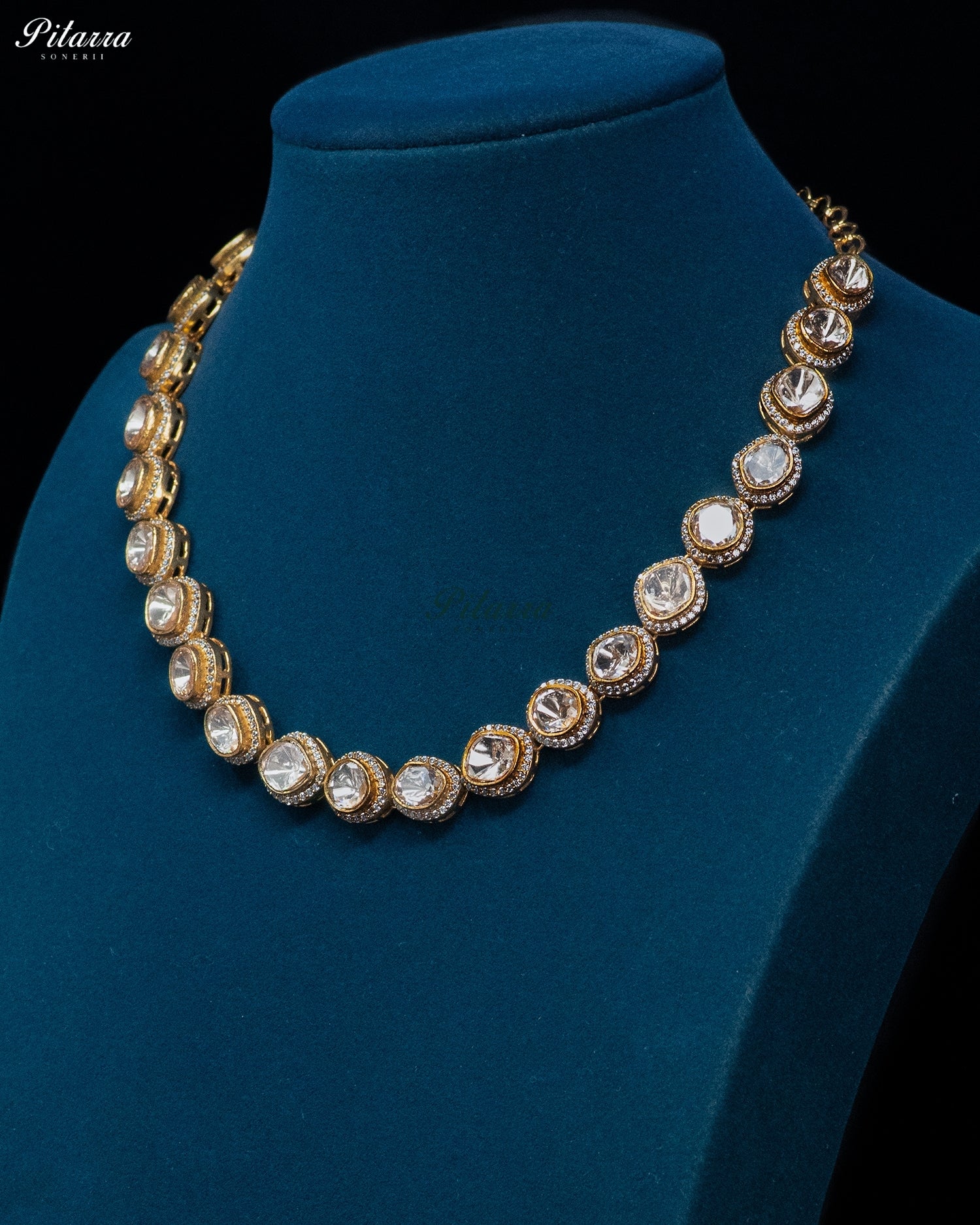 Classic Kundan Pearl Necklace Set