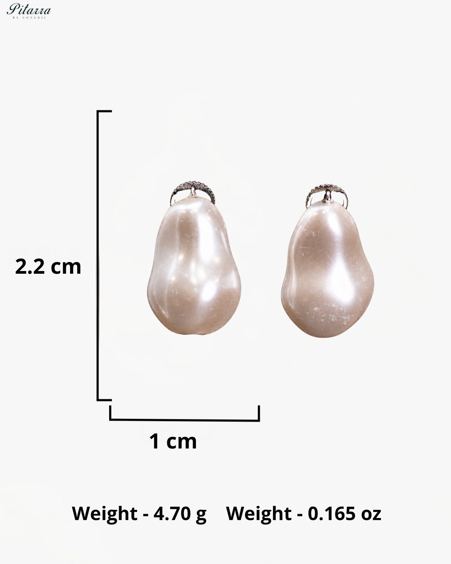 Baroque Pearl Necklace And Drop Earrings Set