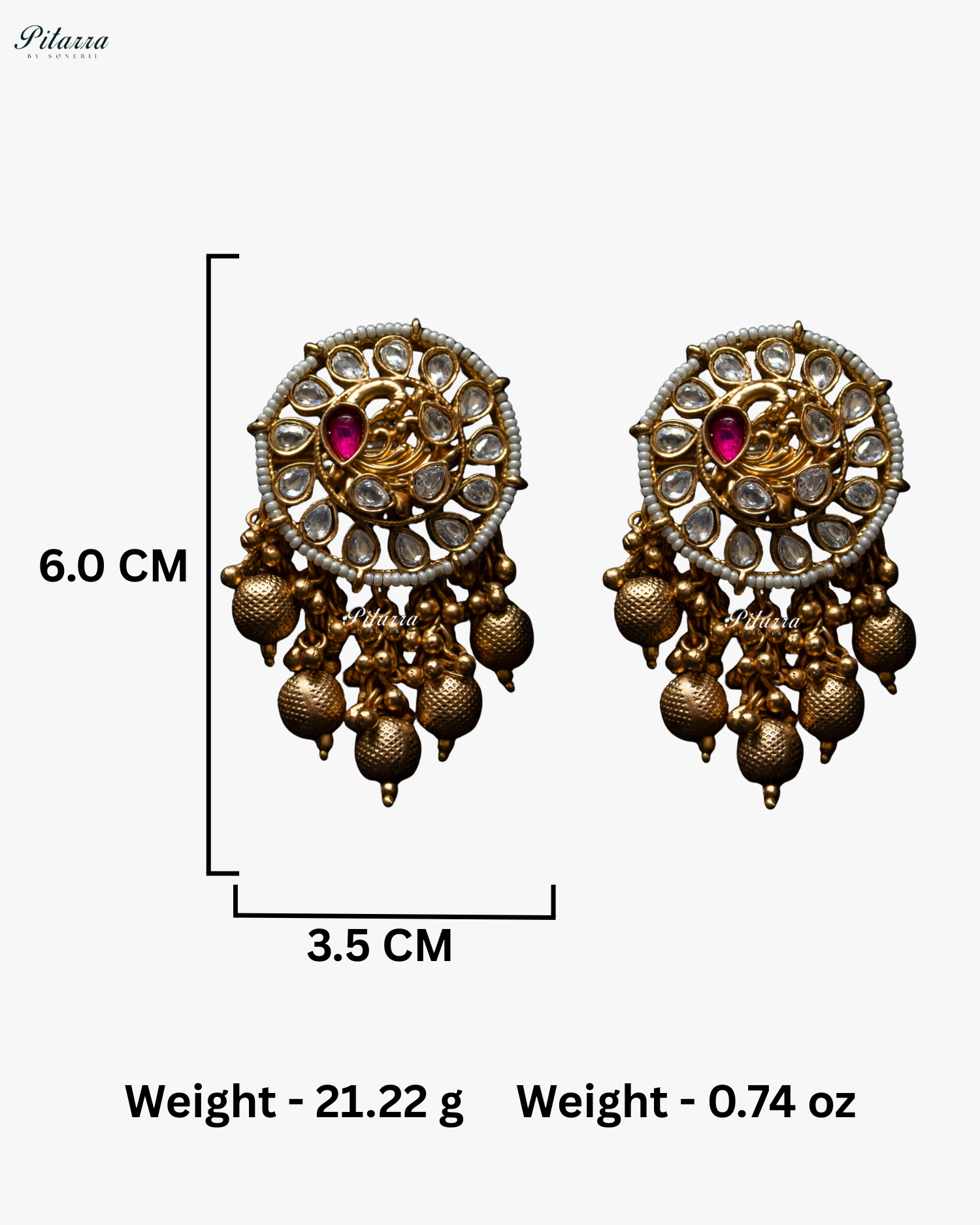 Bird Motif Pendant Dark Green Beads Kundan Necklace Set