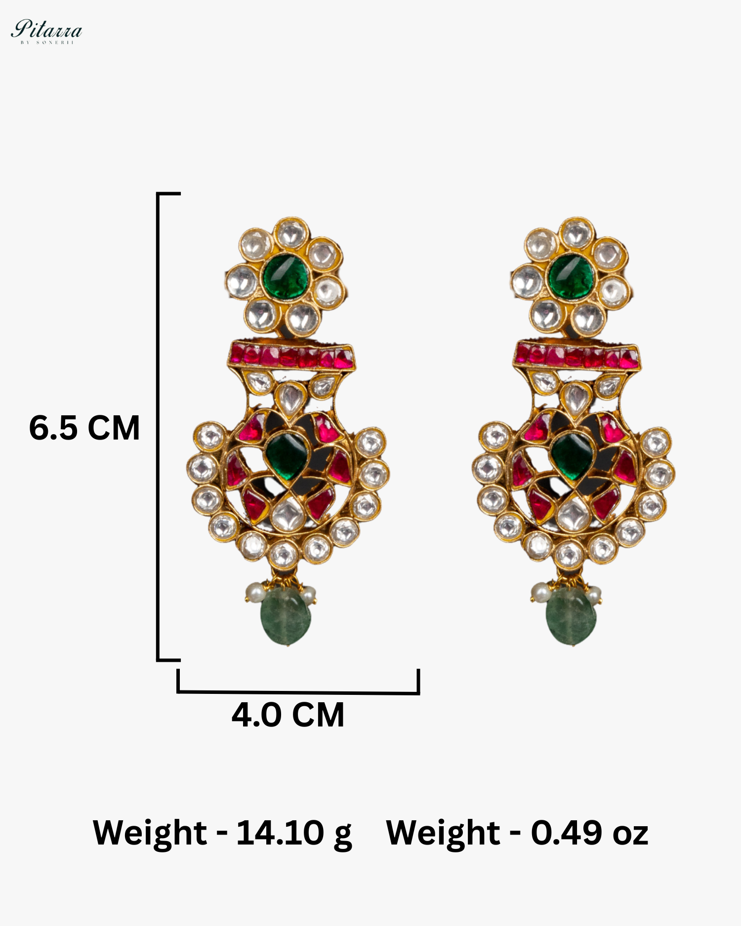 Dazzling Multi Color Kundan Necklace Set