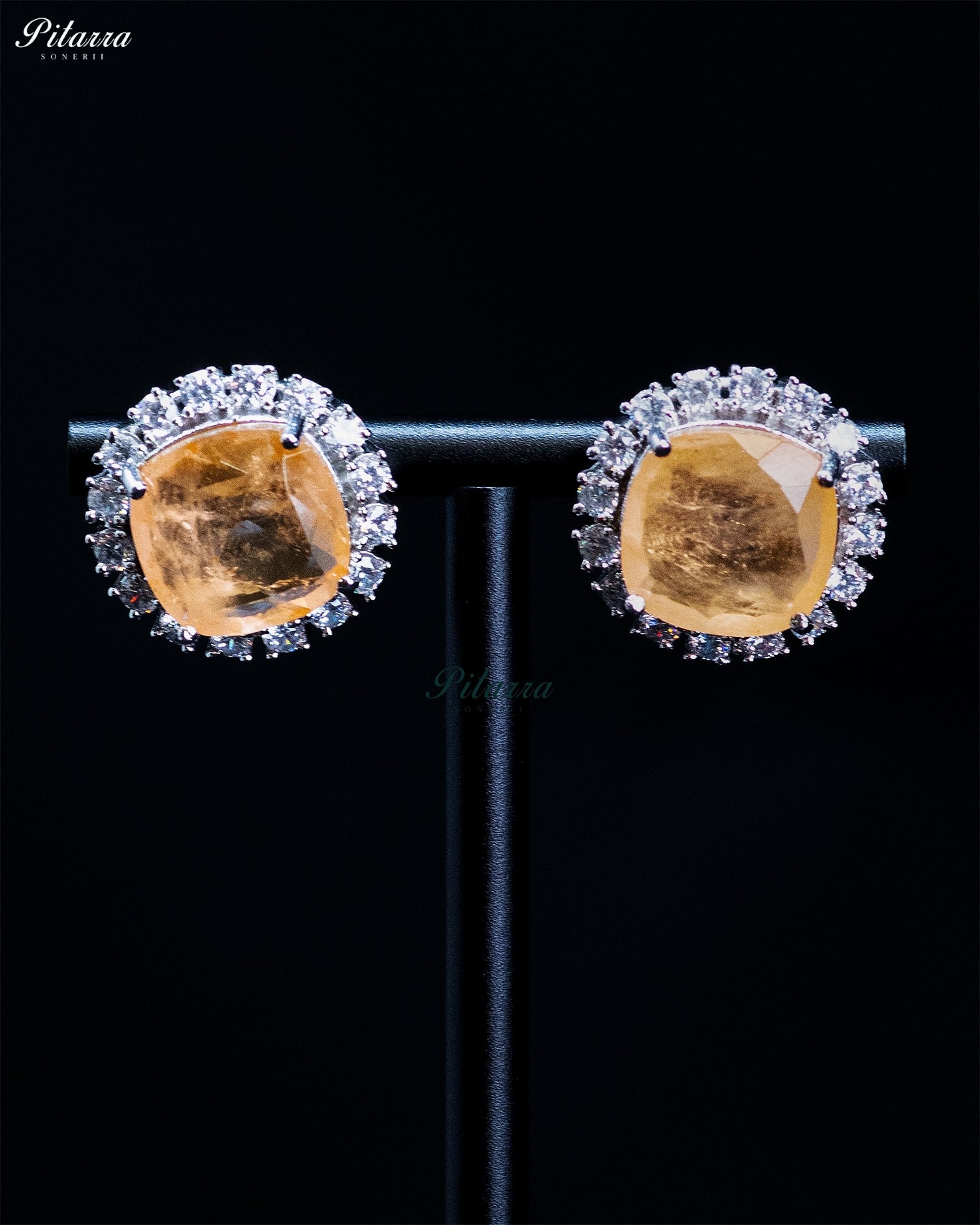 Yellow Oval Kundan Long Necklace Set