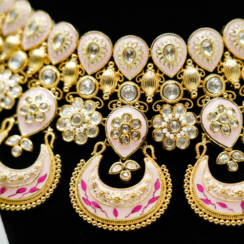 Gold Plated Heavy Kundan Necklace