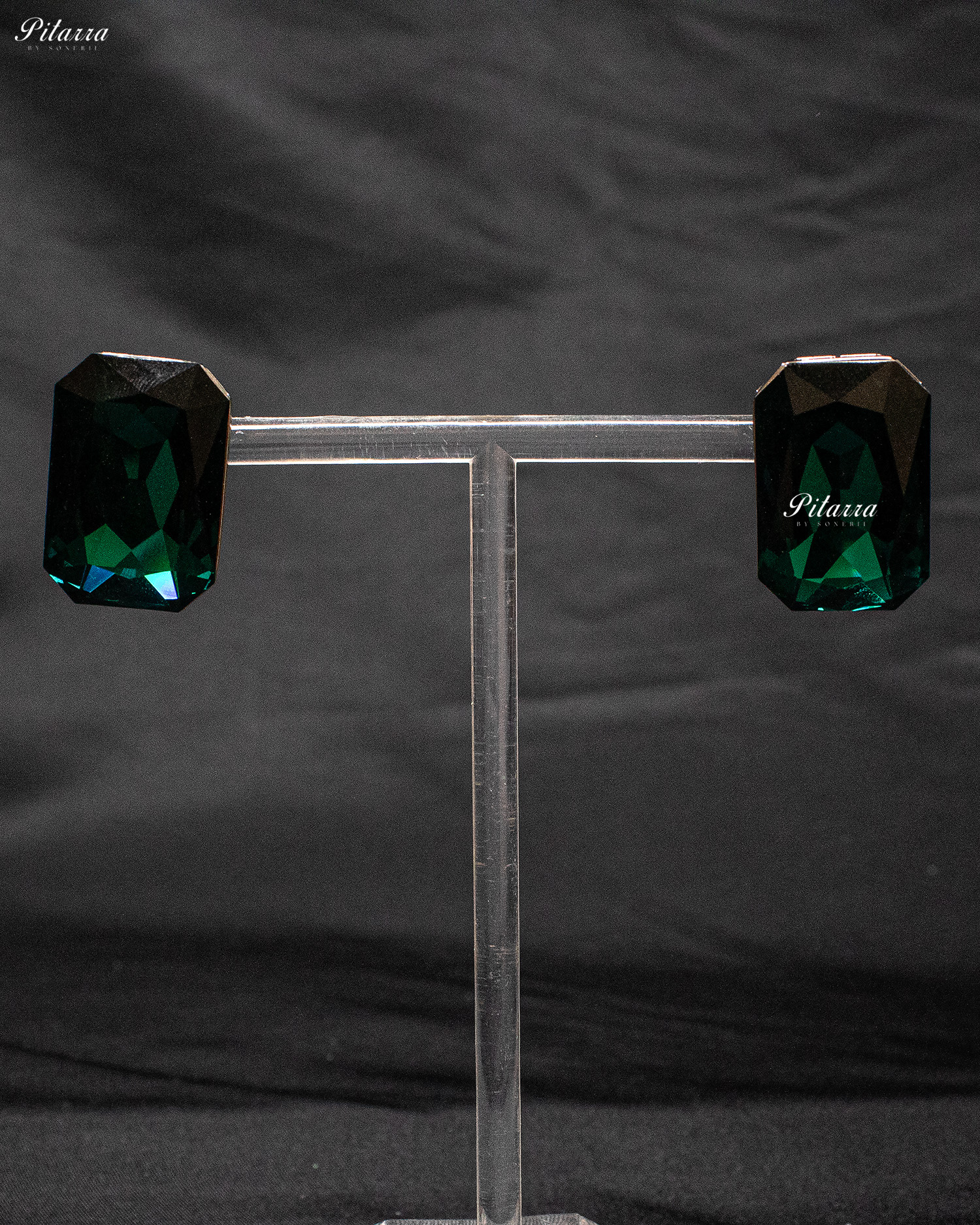Emerald Swarovski Choker Set