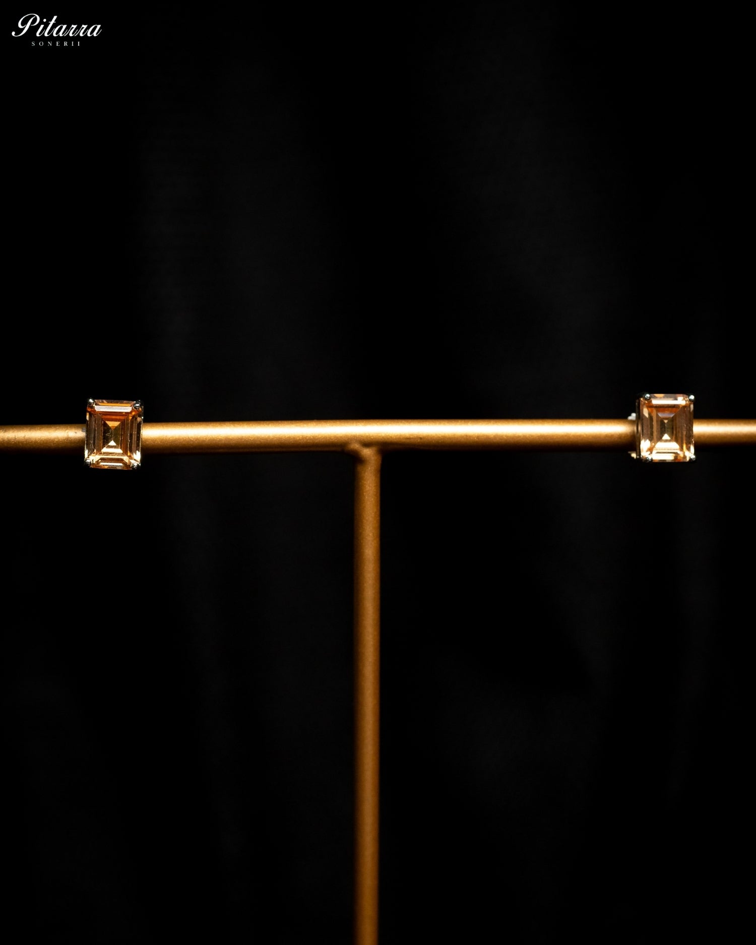 Champagne Baguette Diamond Tennis Choker Set