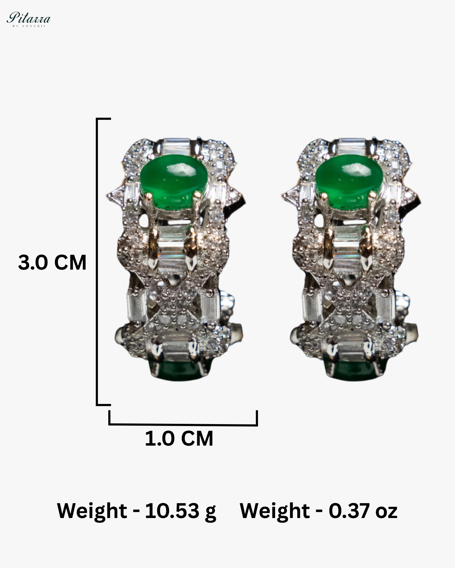 Green Carved Doublet and Pearl Choker