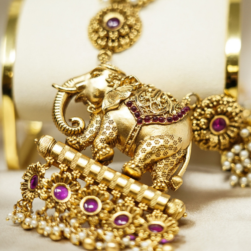 Elephant Chocker Necklace