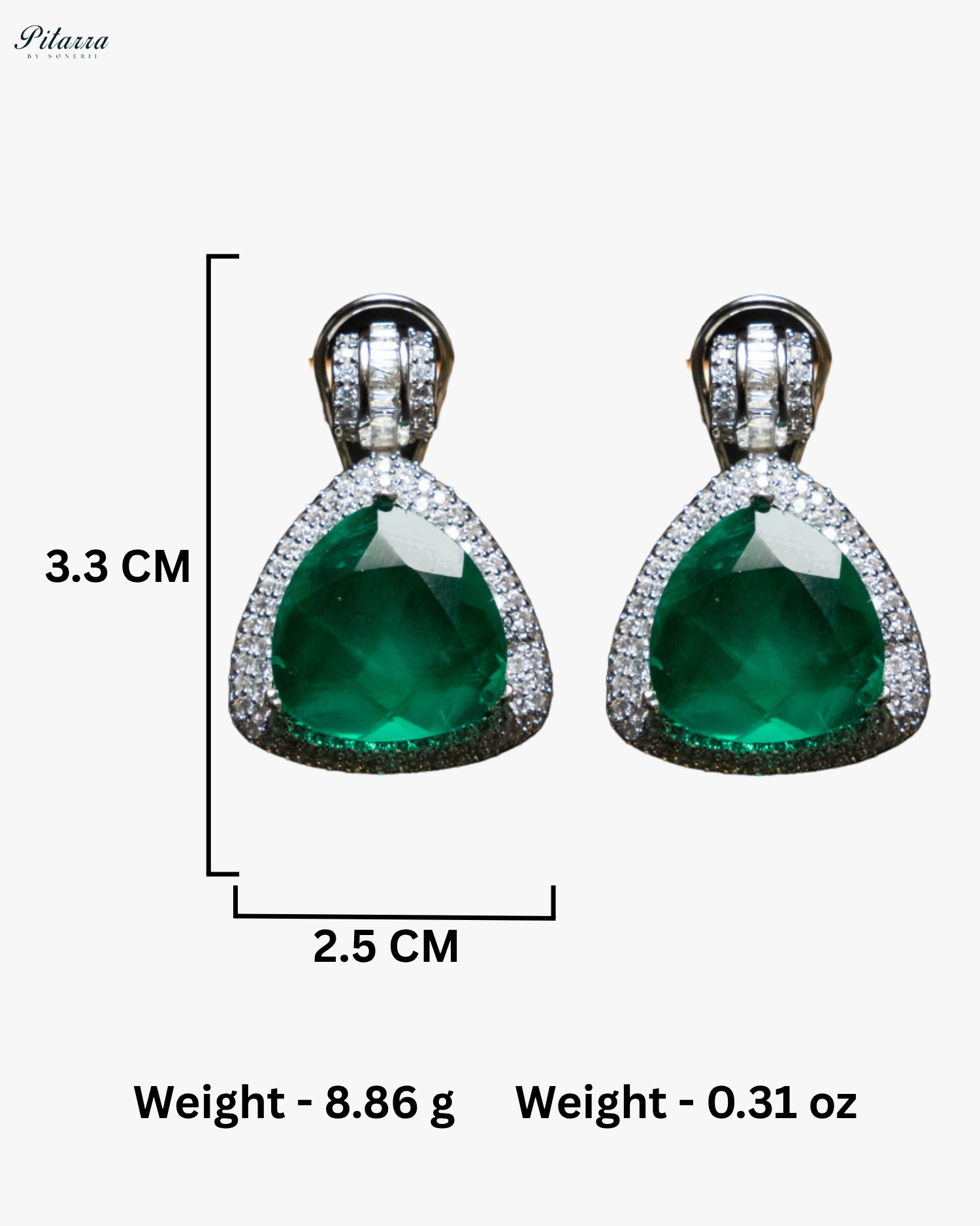 Emerald Pearl Luxury Designer Necklace