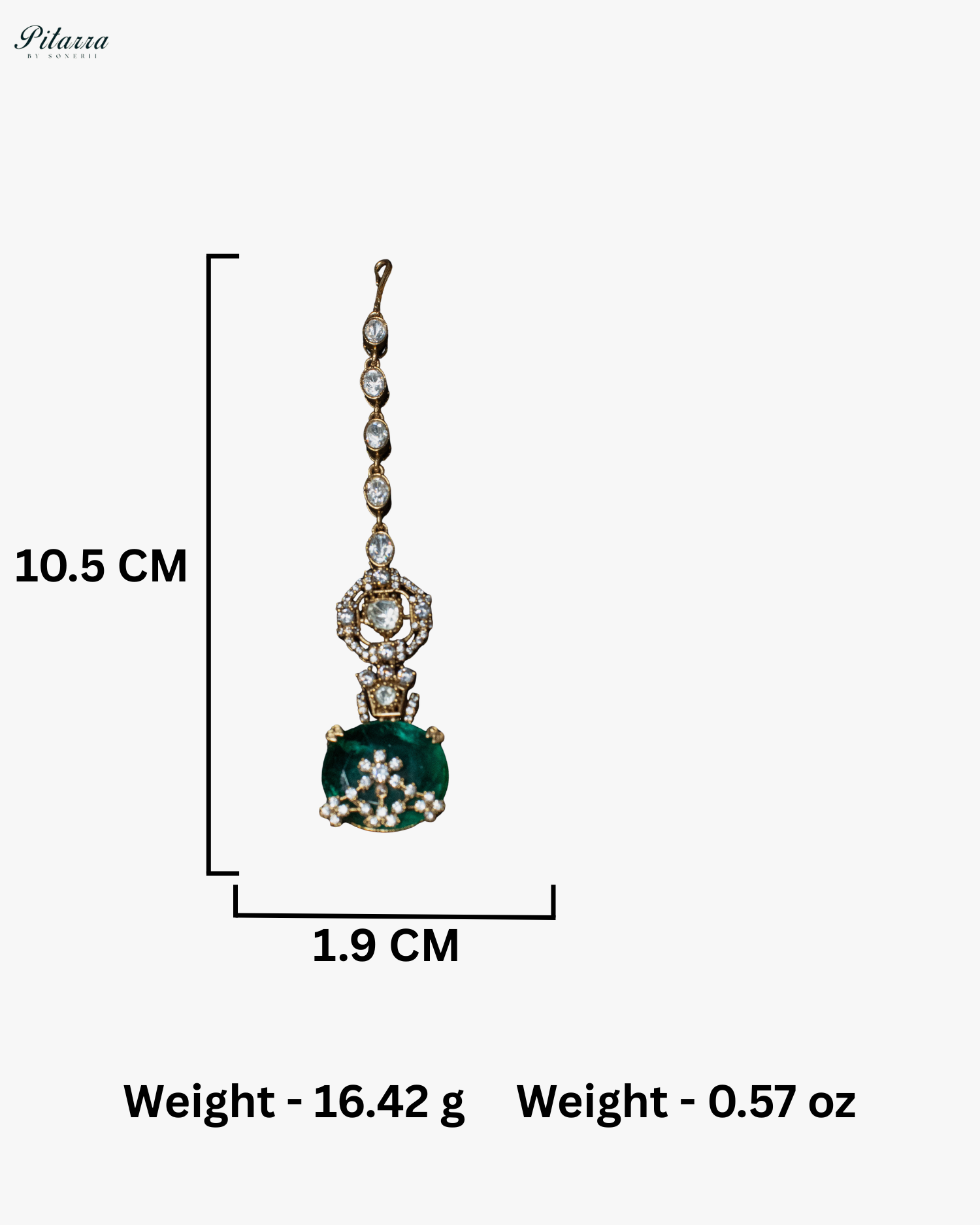 Green Big Stone Victorian Polki Kundan Necklace Set