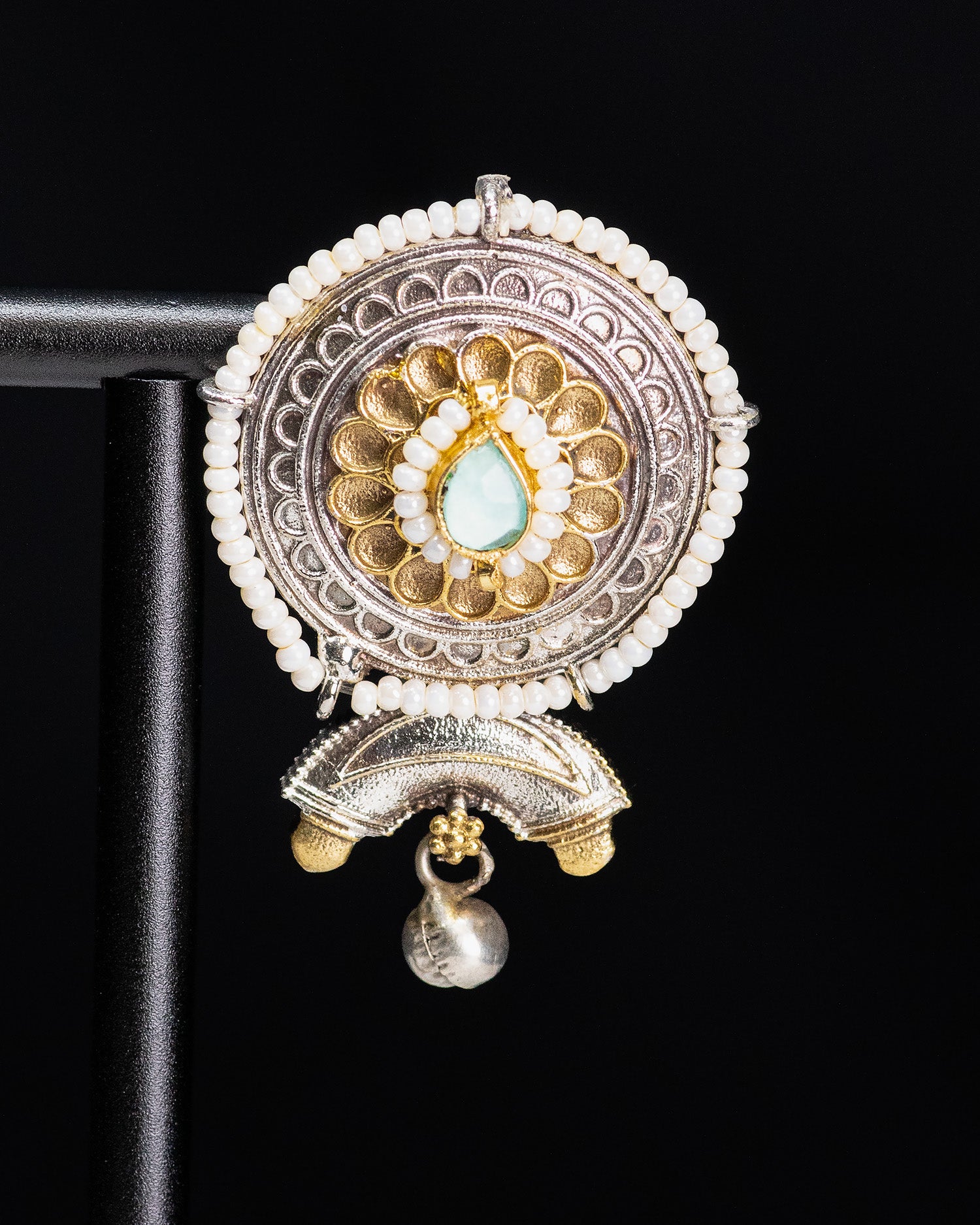 Royal Heritage Silver Look Alike Statement Necklace Set