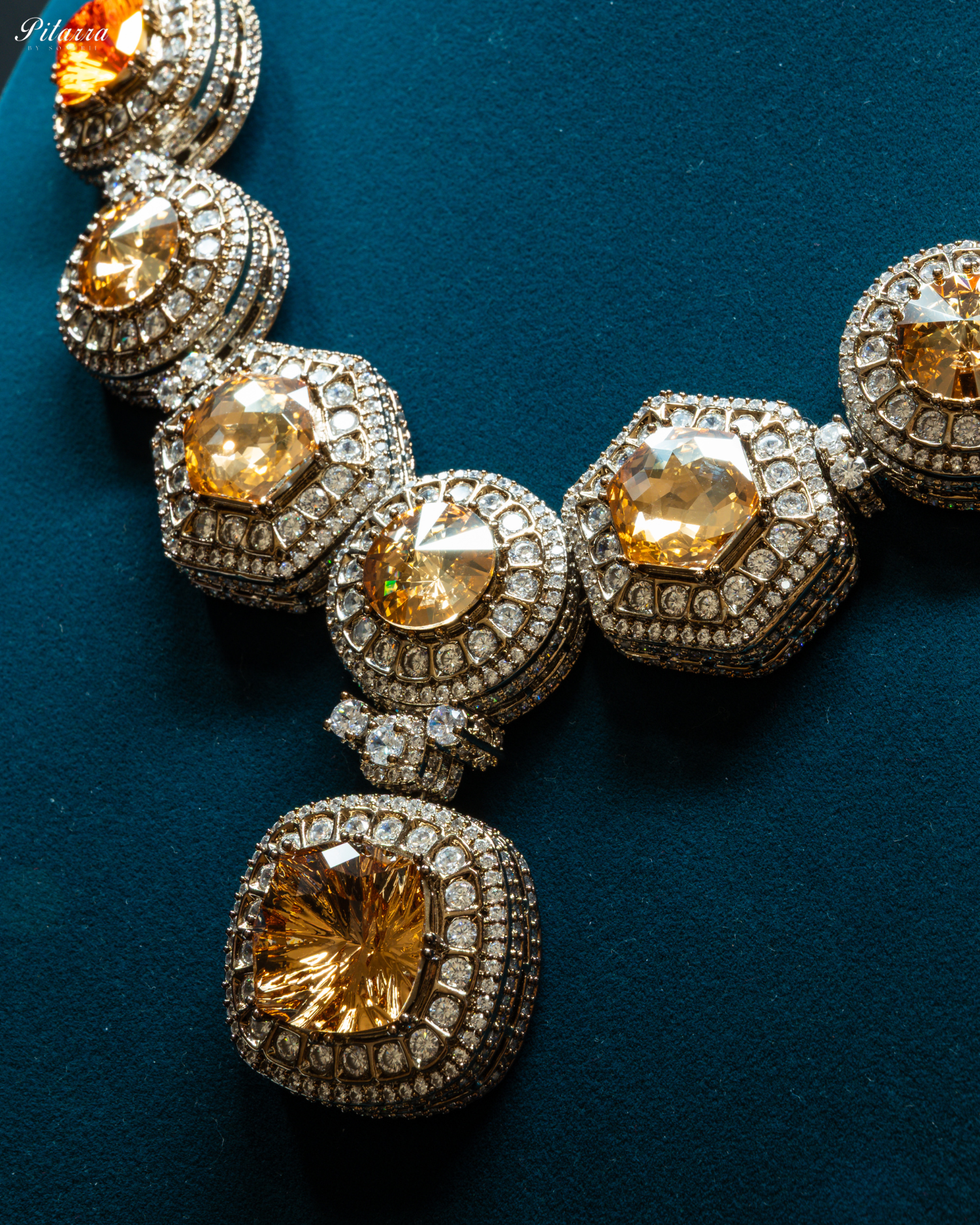 Long_Yellow_Stone_Cubic_Zirconia_Necklace_Set-Crystal-Necklace-Set_Zoom Angle