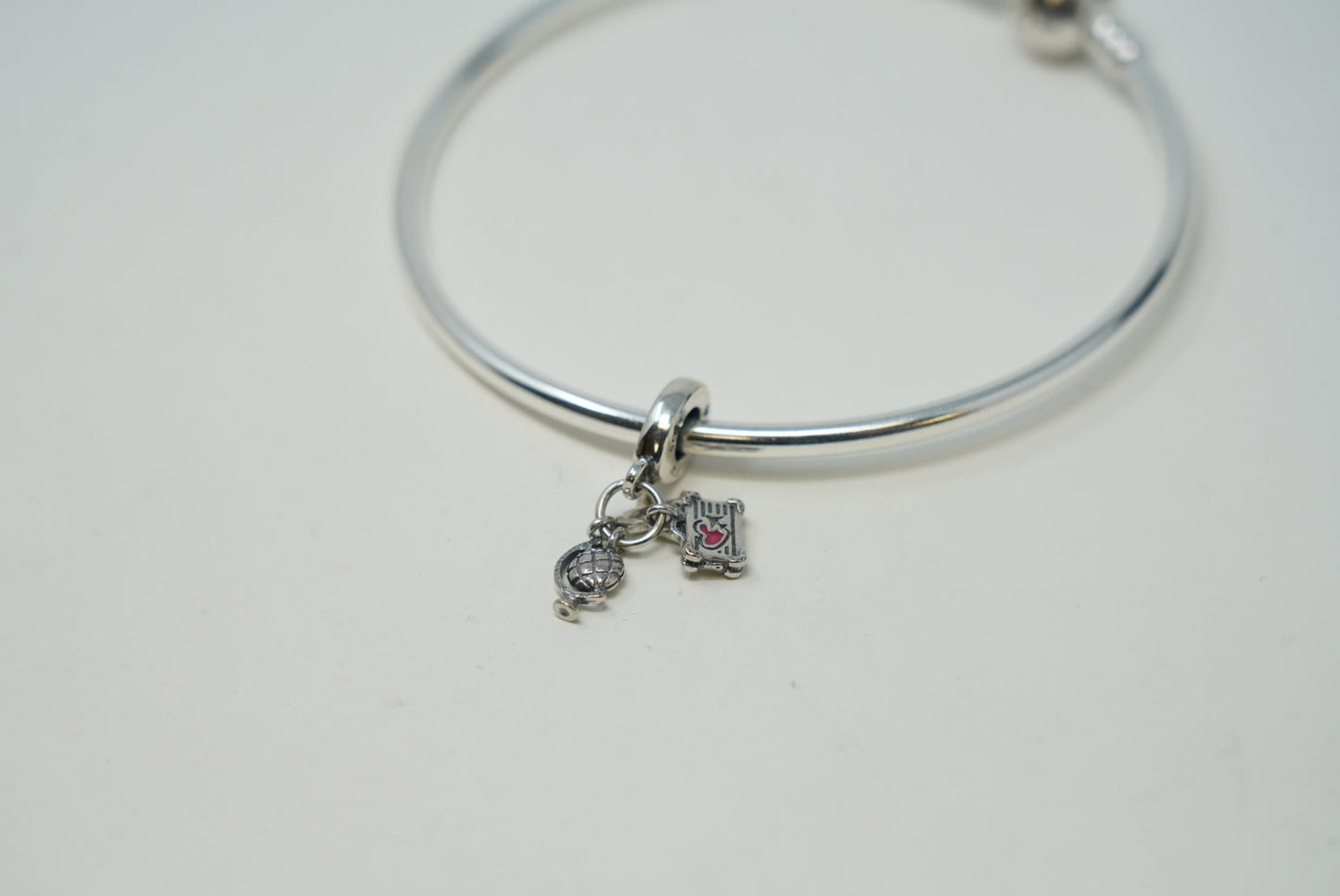 Sterling Silver Bracelet With Charm