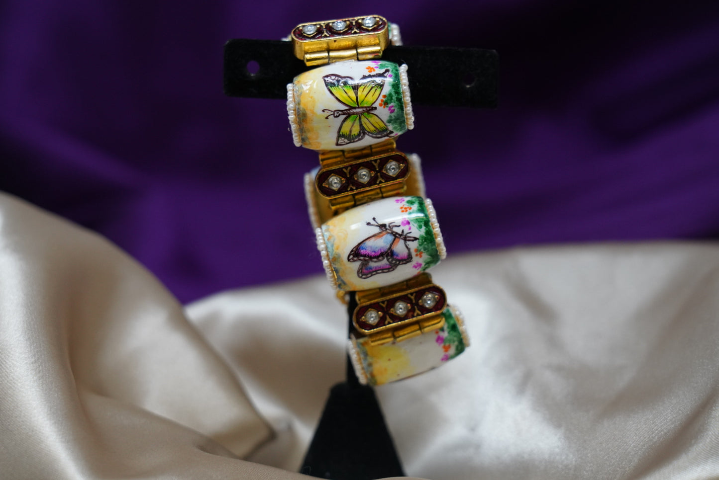 Multi Color Butterfly Bracelet