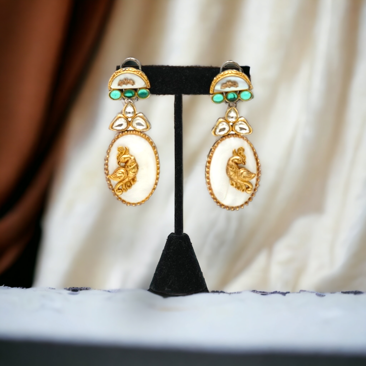 Sabhyasachi Inspired Kundan Earrings