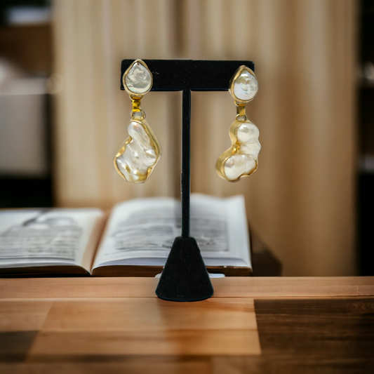 Elegant Pearl Earrings For Women